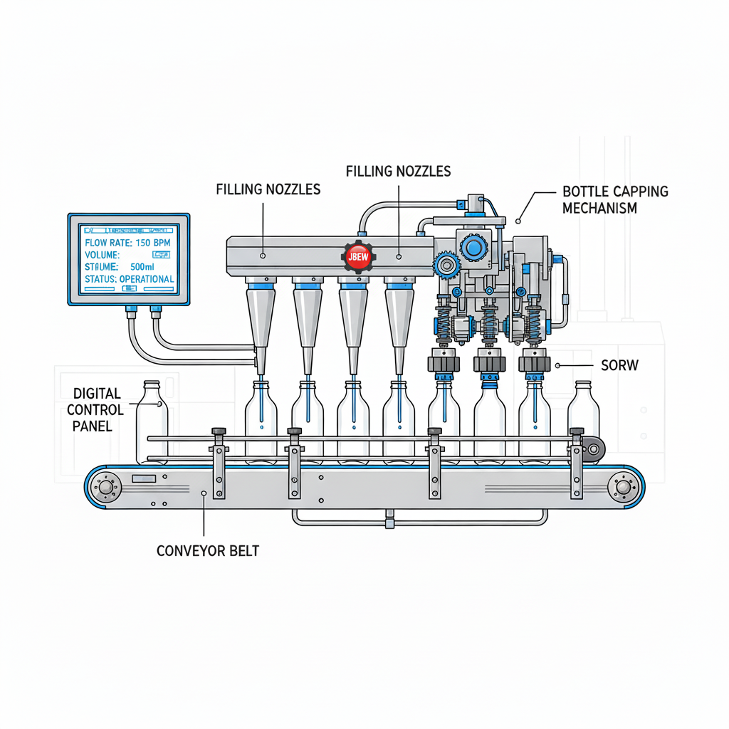 Bottle Filling Machine parts