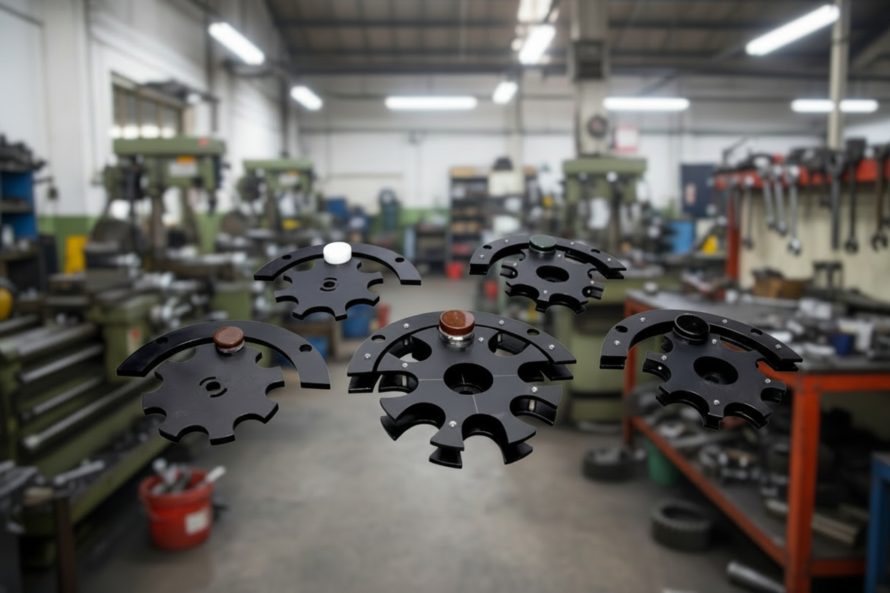 Bottle star wheel plate